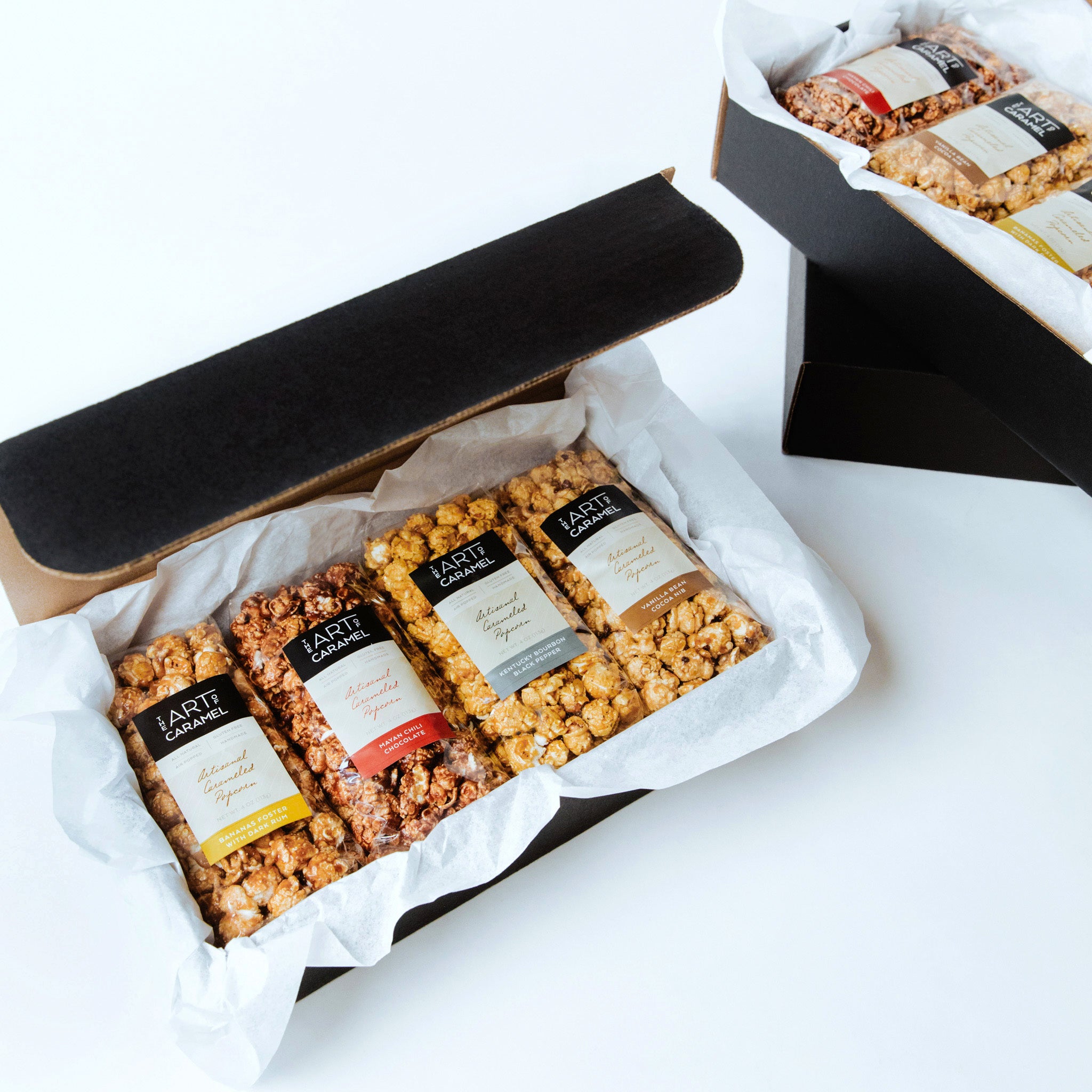 Caramel Popcorn Sampler Gift Box